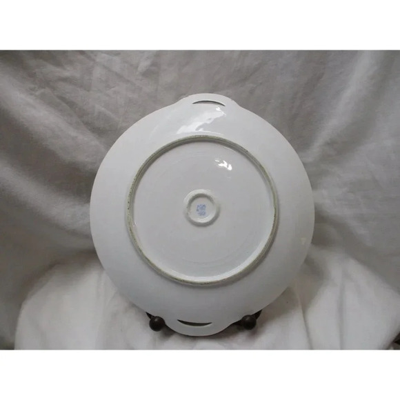 Dessert Plates, Cake Plates, White Flowered made in Japan - Picture 4 of 9